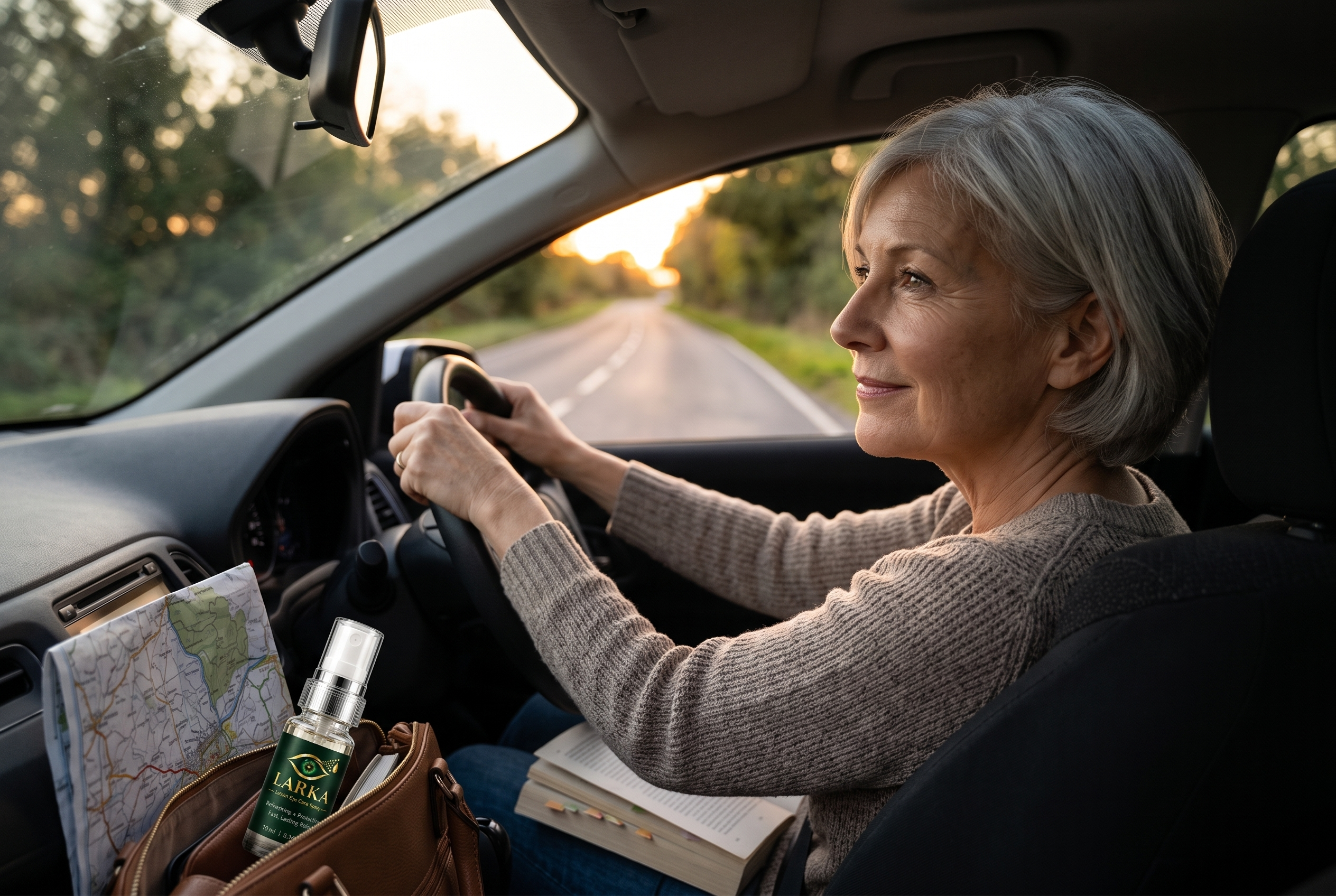 Older adult reading and enjoying an independent lifestyle